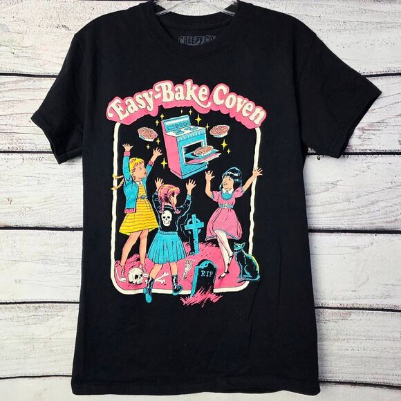 Creepy Co Easy-Bake Coven Graphic Tee Small - Picture 1 of 6